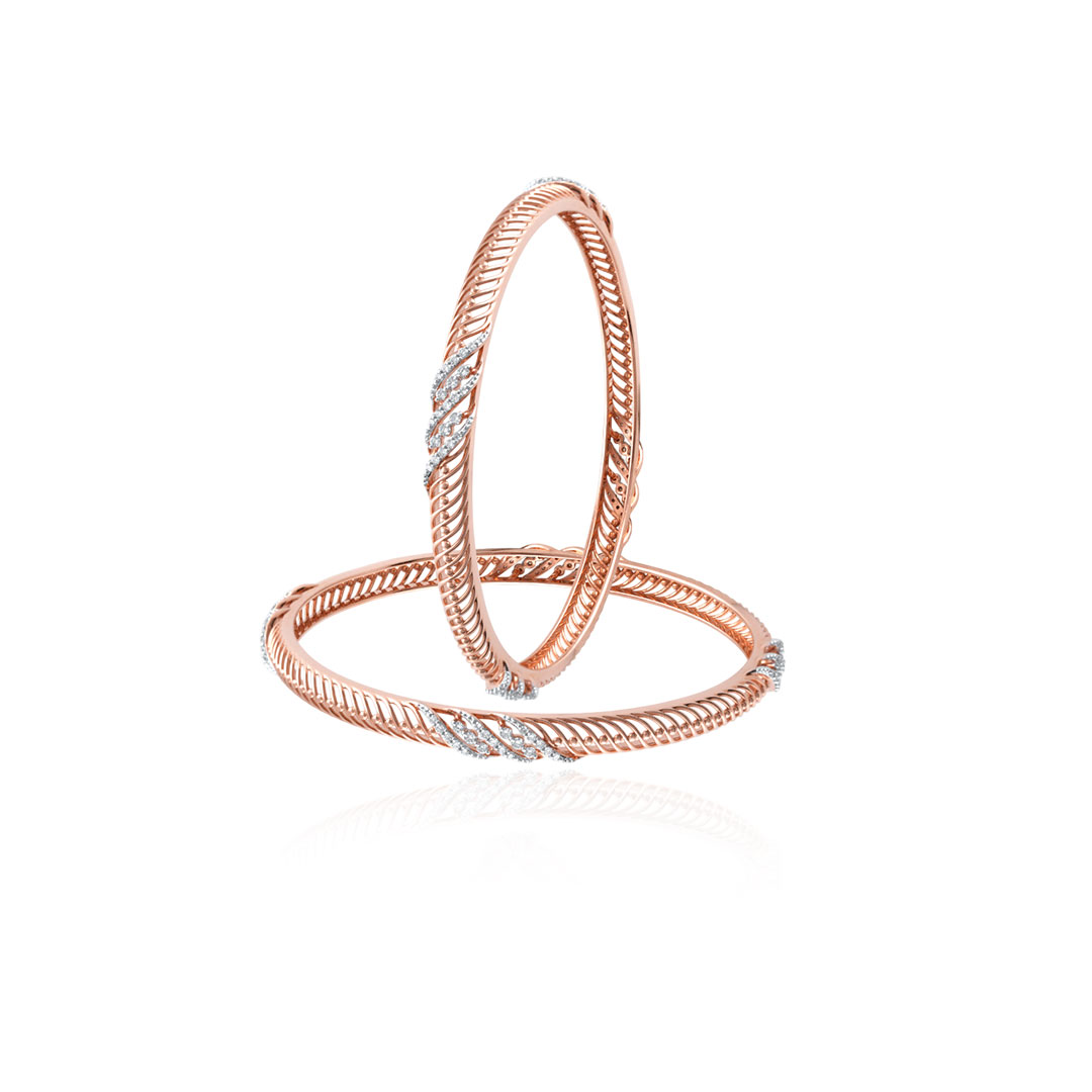 Roza Twist Bangles