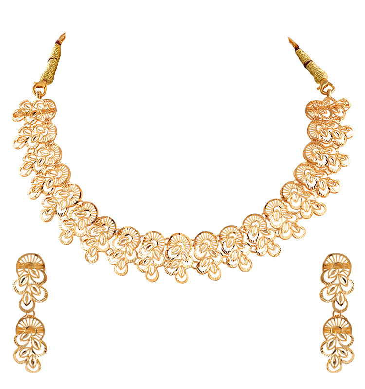 Peacock VineGold Set